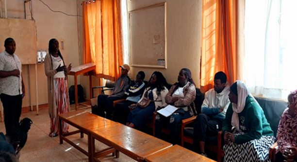 Health education session on AHD awareness